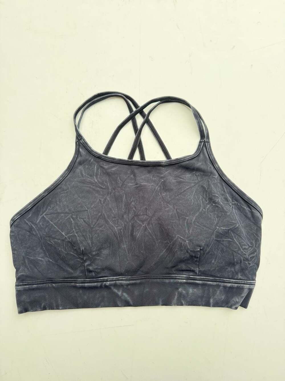 JoyLab Sports Bra Black Tie Dye Size S